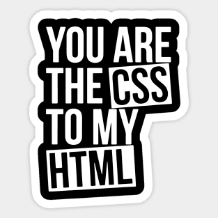 u are the css to my HTML computer Sticker